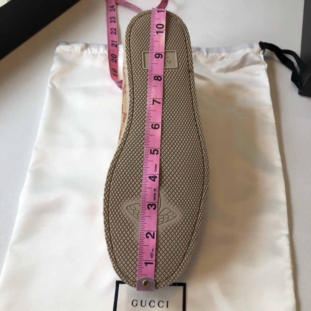 Gucci GG Monogram Horsebit Detail Fria Espadrilles Size US 10 - Picture 14 of 16